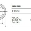 Martin T42-T45 Doorvoerrol