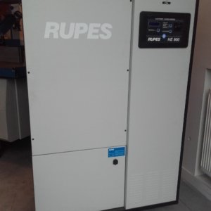 Rupes HE900 hoog vacuum afzuiging